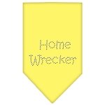 Home Wrecker Rhinestone Bandana Yellow Large