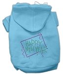 Happy New Year Rhinestone Hoodies Baby Blue L (14)