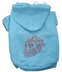 I'm Too Sexy Rhinestone Hoodies Baby Blue L (14)
