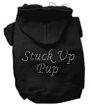 Stuck Up Pup Hoodies Black L (14)