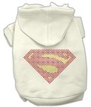 Super! Rhinestone Hoodies Cream L (14)