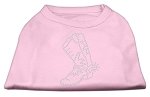 Rhinestone Boot Shirts Light Pink L (14)