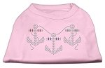 Rhinestone Anchors Shirts Light Pink L (14)