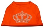 Rhinestone Crown Shirts Orange Med (12)