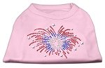 Fireworks Rhinestone Shirt Light Pink L (14)