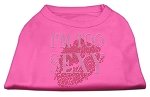 I'm Too Sexy Rhinestone Shirts Bright Pink L (14)