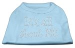 It's All About Me Rhinestone Shirts Baby Blue L (14)
