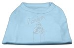 London Rhinestone Shirts Baby Blue L (14)