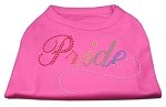 Rainbow Pride Rhinestone Shirts Bright Pink L (14)