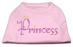 Princess Rhinestone Shirts Light Pink L (14)