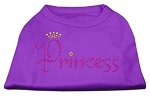 Princess Rhinestone Shirts Purple L (14)