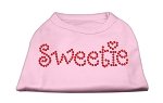 Sweetie Rhinestone Shirts Light Pink L (14)