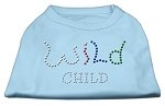 Wild Child Rhinestone Shirts Baby Blue L (14)
