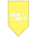 Bed Hog Screen Print Bandana Yellow Large