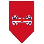 Bone Flag UK  Screen Print Bandana Red Large