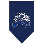 I'm a Prince Screen Print Bandana Navy Blue large
