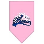 I'm a Prince Screen Print Bandana Light Pink Large