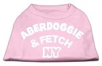 Aberdoggie NY Screenprint Shirts Light Pink Lg (14)
