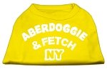 Aberdoggie NY Screenprint Shirts Yellow Med (12)