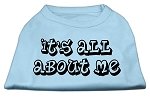 It's All About Me Screen Print Shirts Baby Blue Lg (14)