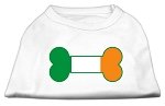 Bone Flag Ireland Screen Print Shirt White  Lg (14)