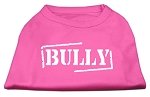 Bully Screen Printed Shirt  Bright Pink Lg (14)