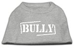 Bully Screen Printed Shirt  Grey Lg (14)