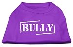 Bully Screen Printed Shirt  Purple Lg (14)