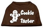 Cookie Taster Screen Print Shirts Brown Med (12)