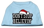 Don't Stop Believin' Screenprint Shirts Baby Blue L (14)