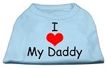 I Love My Daddy Screen Print Shirts Baby Blue Lg (14)