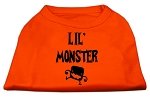 Lil Monster Screen Print Shirts Orange Med (12)