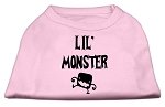 Lil Monster Screen Print Shirts Pink Lg (14)