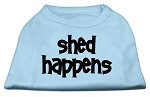 Shed Happens Screen Print Shirt Baby Blue Lg (14)