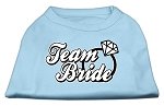 Team Bride Screen Print Shirt Baby Blue Lg (14)