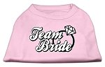 Team Bride Screen Print Shirt Light Pink Lg (14)